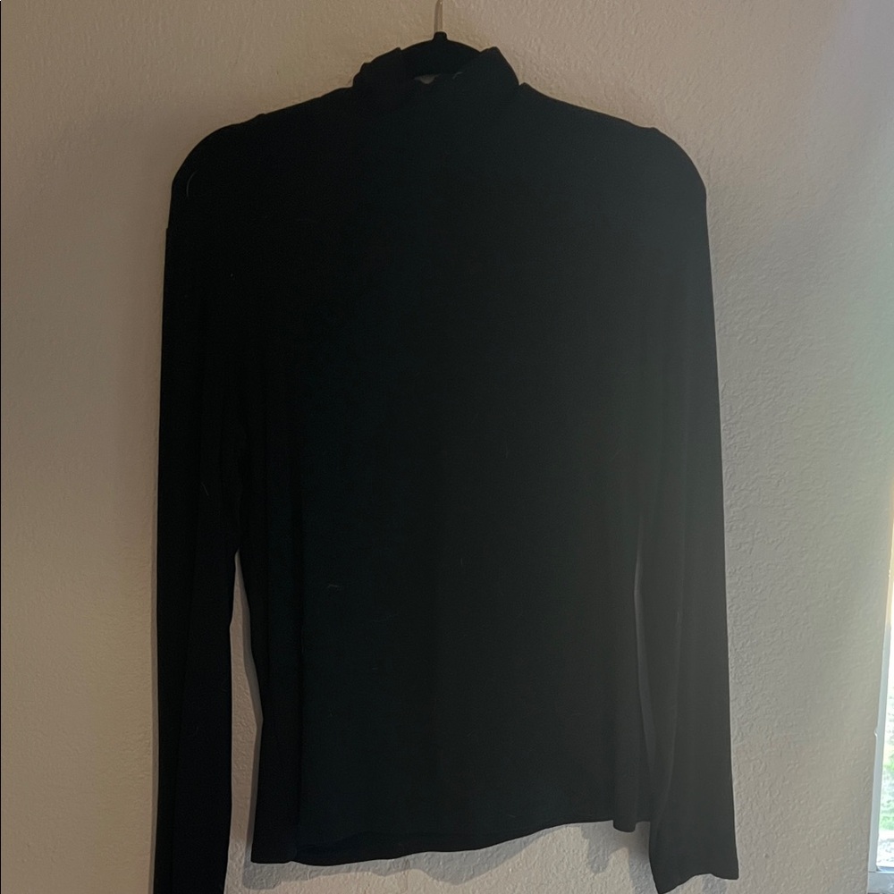 Black Long Sleeve Top